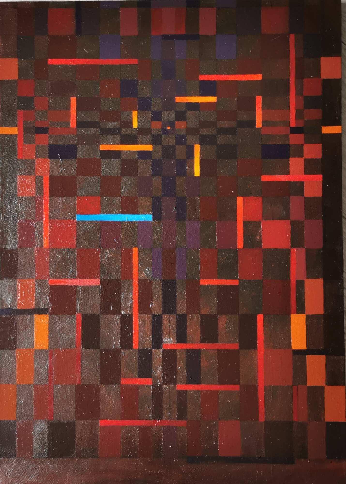 оранжевая абстракция