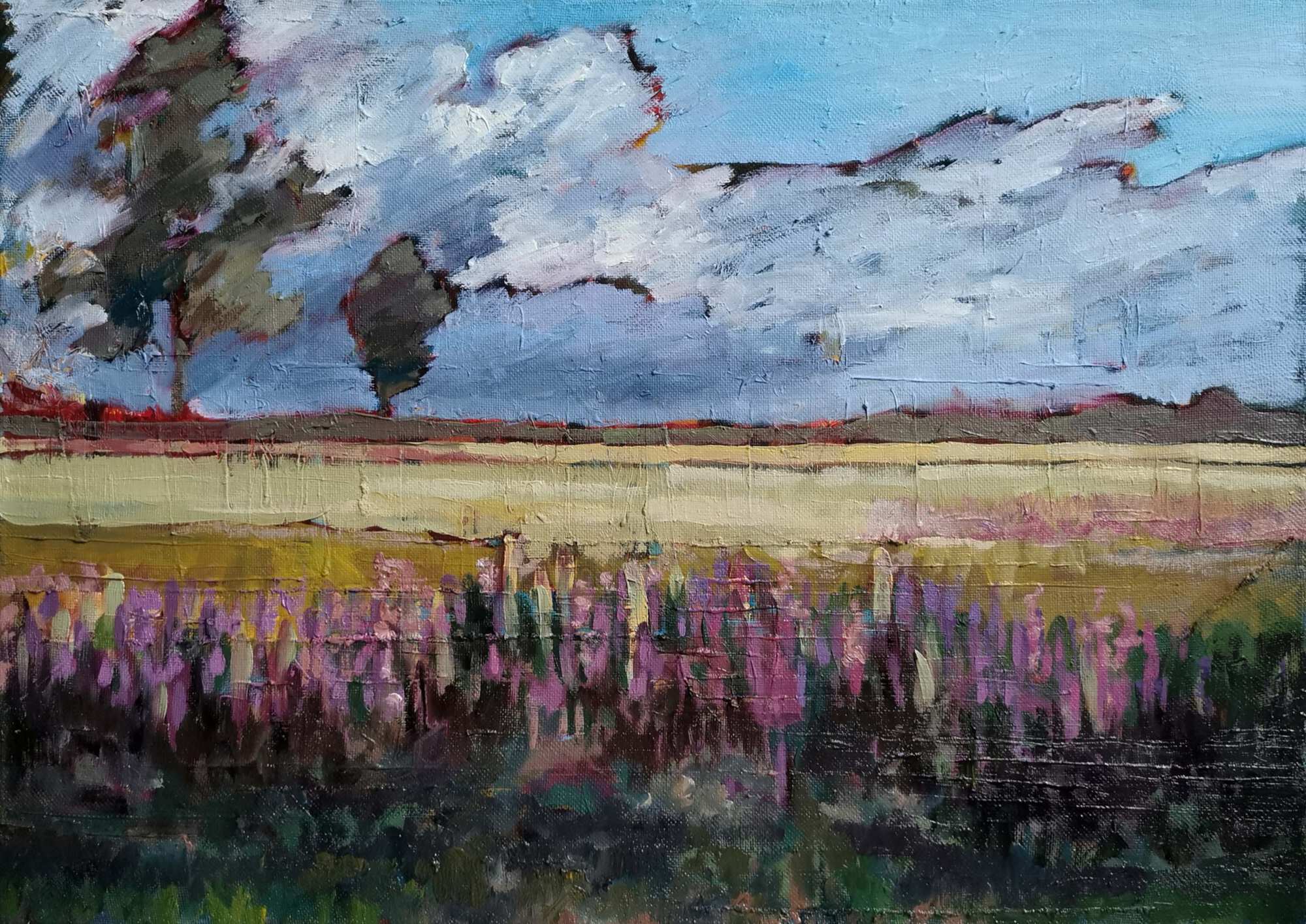 пейзаж 50х70 см